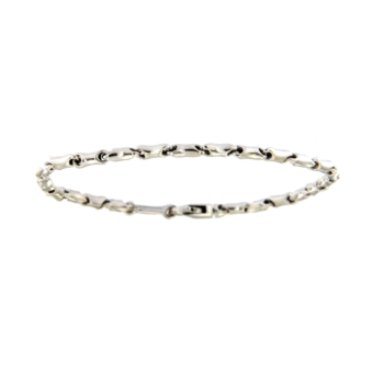Bracciale in oro bianco